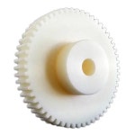 White Industrial Machines Nylon Gear at Best Price in Ahmedabad | Electro Polymers Industries