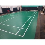 Green Pvc Badminton Court Mat Flooring at Best Price in Agra | Lakshmi Sports