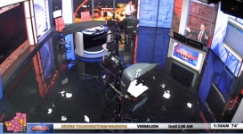 Meteorologists Continue Live Broadcast As Studio Floods - Newsweek Meteorologists Continue Live Broadcast As Studio Floods