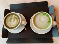 샌디블루 - 청사포 카페, 말차빙수 맛집 - 다이닝코드