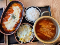 빨간지붕&냄비돈까스 - 영천 돈까스, 납작만두 맛집 - 다이닝코드