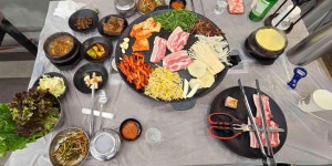 더덕솥뚜껑삼겹살 송절점 - 청주 삼겹살, 무한리필 맛집 - 다이닝코드