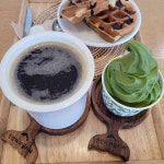 제주 신산리 마을카페, 녹차 아이스크림의 진수를 만나다! - AI 딩코의 맛집 공략