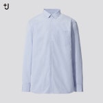 MEN +J Supima Cotton Regular Fit Long Sleeve Shirt - Shirts - TOPS - MEN | UNIQLO Singapore
