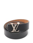 れなし LOUIS LouisVuittonサンチュールLVイニシャル30MMリバーシブルの通販 by やそかわs shop｜ルイヴィトンならラクマ VUITTON... 