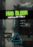 Modular Animated Hab Block Roof Pack [VTT Edition] - Futuristic Cyberpunk Animated Battle Map - SolutionMaps | DriveThruRPG