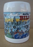 Neat Buffalo Bills NFL football cartoon game ceramic mu Neat Buffalo Bills NFL football cartoon game ceramic mug stein