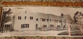 ESTATE VINTAGE 1ST PANOR 1946 47 PHOTO ST JOHNS SCHOOL ESTATE VINTAGE 1ST PANOR 1946 47 PHOTO ST JOHNS SCHOOL RIVER OAKS... 