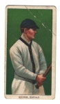 1909-11 T206 #422 George Schirm Batting Piedmont Buffal 1909-11 T206 #422 George Schirm Batting Piedmont Buffalo