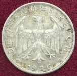 Germany 1 Reichsmark 1926 A (G0203)