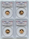 2009 S Lincoln 4 Coin Cent Set PCGS PR69DCAM