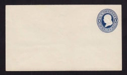 U108 UPSS # 254/T11 1c Dark Blue on White, die 1, Mint  U108 UPSS # 254/T11 1c Dark Blue on White, die 1, Mint Entire