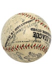 1931 Philadelphia As Team-Signed Baseball Including Fo 1931 Philadelphia As Team-Signed Baseball Including Foxx, Mack, Grove... 