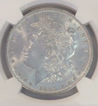 1885 O S$1 MS 62 NGC