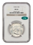 1948-D 50c NGC/CAC MS64