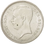 Belgium, 20 Francs, 20 Frank, 1933, KM:104.1, AU(55-58) Belgium, 20 Francs, 20 Frank, 1933, KM:104.1, AU(55-58), Silver