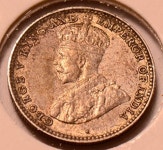 1917 IE C0028 Ceylon 10 Cents vintage DE PO-01