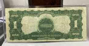 1899 $1 Black Eagle Silver Certificate - Teehee Burke - 1899 $1 Black Eagle Silver Certificate - Teehee Burke - SHARP! LK