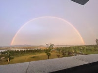 어제 무지개 뜸!! - 오늘학교 커뮤니티
