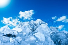 Ice Cubes to be use as background | Stock image | Colourbox