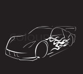 Race Car | Stock vector | Colourbox