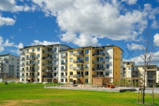 Modern apartment buildings in new ... | Stock image | Colourbox