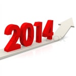 Arrow up 2014 | Stock image | Colourbox