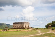 Old Church of temple The submerged ... | Stock image | Colourbox