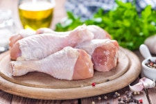 Raw chicken legs | Stock image | Colourbox