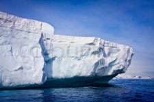 Antarctic iceberg in the snow | Stock image | Colourbox