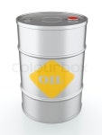 3D illustration of metal oil barrel ... | Stock image | Colourbox