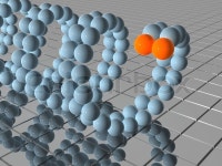 Gene in DNA. 3d | Stock image | Colourbox
