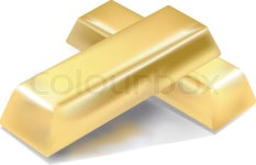 Gold Bars | Stock vector | Colourbox