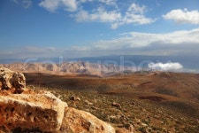 Judean Desert in the winter morning | Stock image | Colourbox