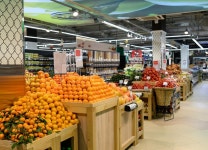 A store filled with lots of fresh ... | Stock image | Colourbox