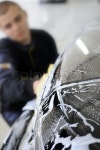 Car covered in foam at the carwash | Stock image | Colourbox