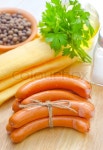 Sausages | Stock image | Colourbox