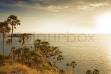 Panoramic view of nice tropic island  ... | Stock image | Colourbox