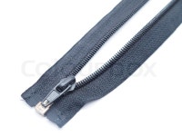Zipper on a white background | Stock image | Colourbox
