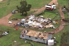 Fundraiser for Anne Becroft by Julia Salon : Tornado damage family house Tornado damage family house, organized by Julia Salon