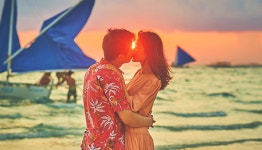 보라카이 핑크닉 스냅 촬영 - 와그 WAUG