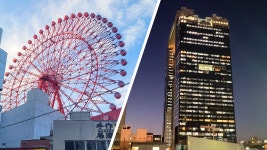 오사카 비디오 가이드 투어 (시텐노지, 츠텐카쿠, 도톤보리, 햅파이브)