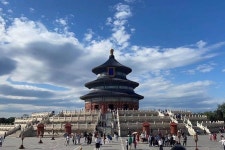 베이징 시내 일일 버스 투어 (천안문 광장, 자금성, 경산공원, 천단공원, 진락궁 서커스)