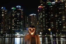 부산 선셋 & 야경 일일 투어 (해운대 블루라인 파크 + 다릿돌 전망대 + 더베이 101 + 송도 스카이워크) (부산 출발)