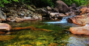지리산청거림계곡