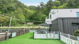 가평 댕댕이 애견 풀빌라 펜션 블루