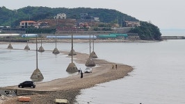 선재도 바닷가에서 좋은 아침 펜션
