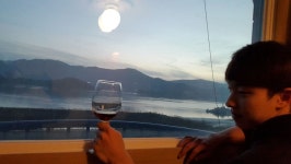 바다가 보이는 사이판 모텔