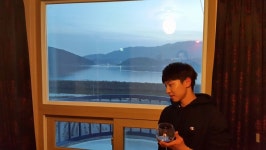 바다가 보이는 사이판 모텔