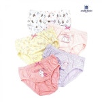 LATELY(레이틀리) [레이틀리] 유아동 팬티 뮤직캣츠 여아동 삼각팬티 5종세트 DD033